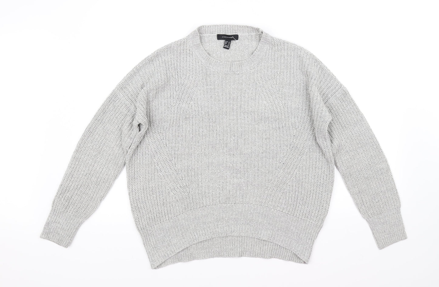 Atmosphere Womens Grey   Pullover Jumper Size 12