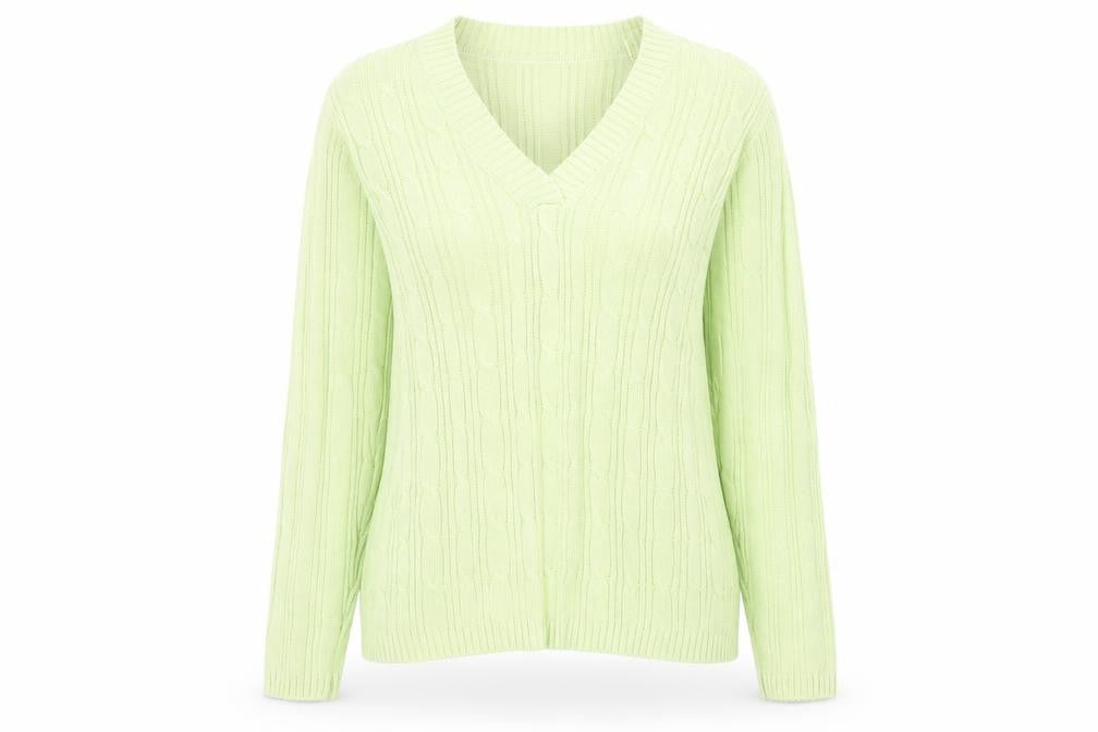 Bonmarché Womens Green Pullover Jumper Size L