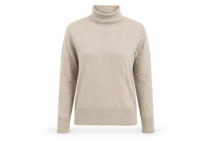 Front view of Klass women’s beige jumper, size L