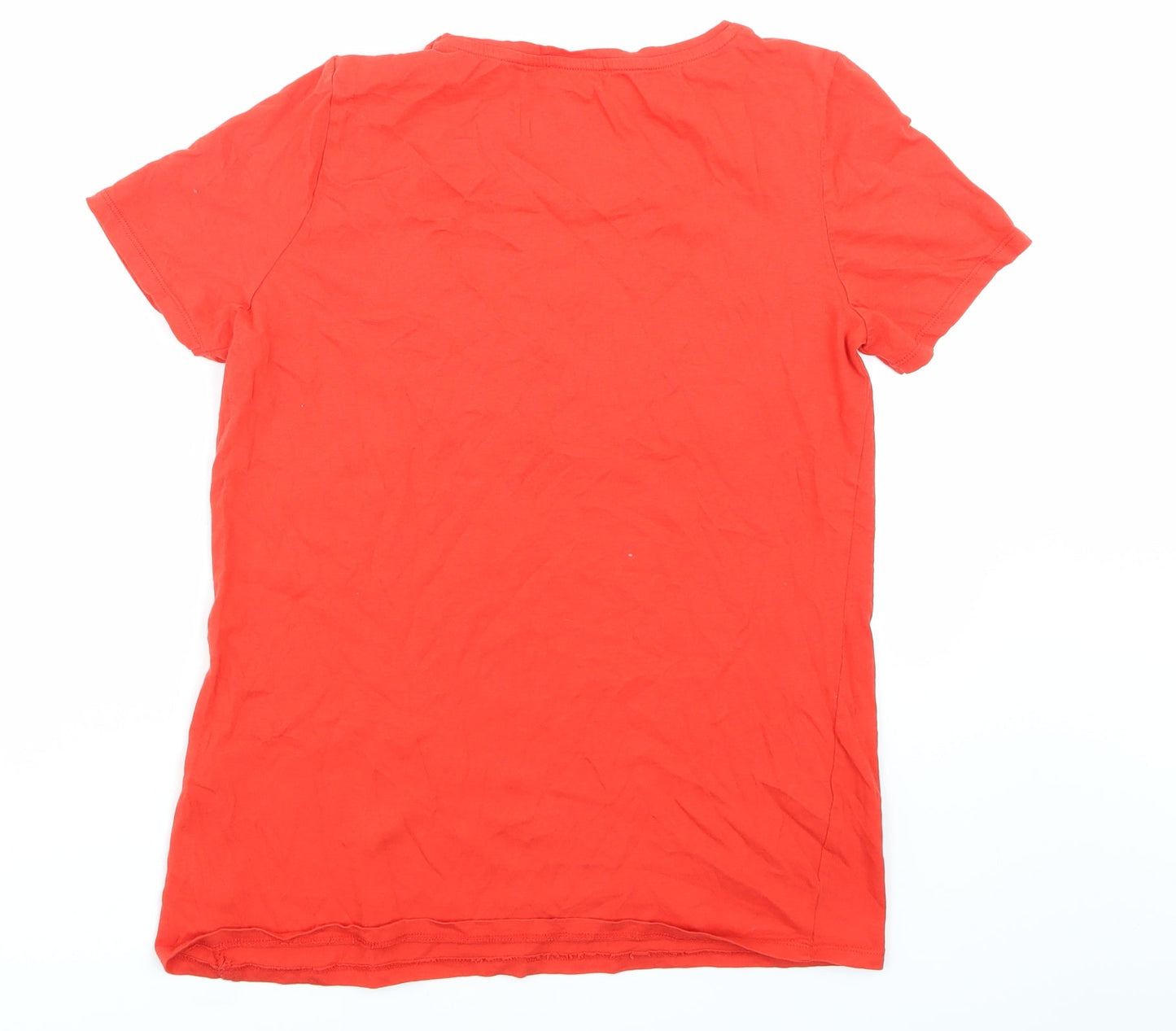 Papaya Womens Red   Basic T-Shirt Size 10