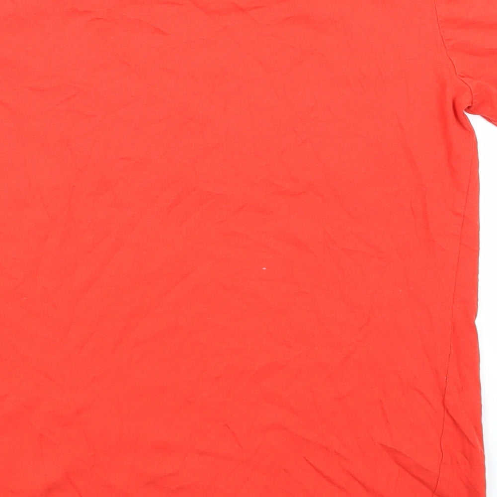 Papaya Womens Red   Basic T-Shirt Size 10