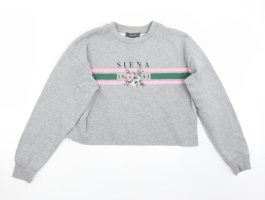Primark Womens Grey   Pullover Jumper Size 10