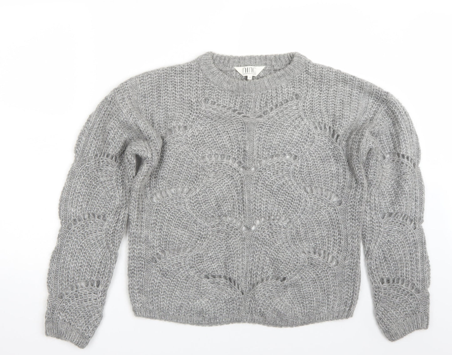 NINE Womens Grey   Pullover Jumper Size 10