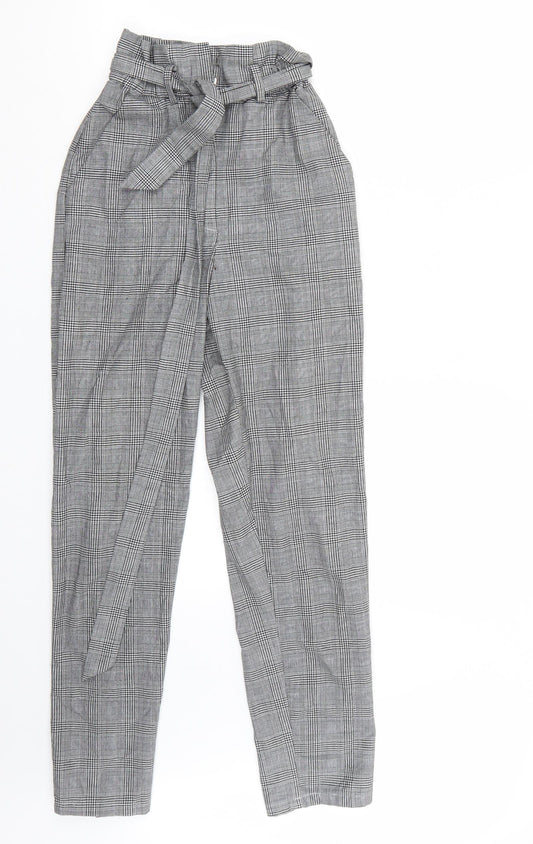 H&M Womens Grey   Trousers  Size XS L31 in