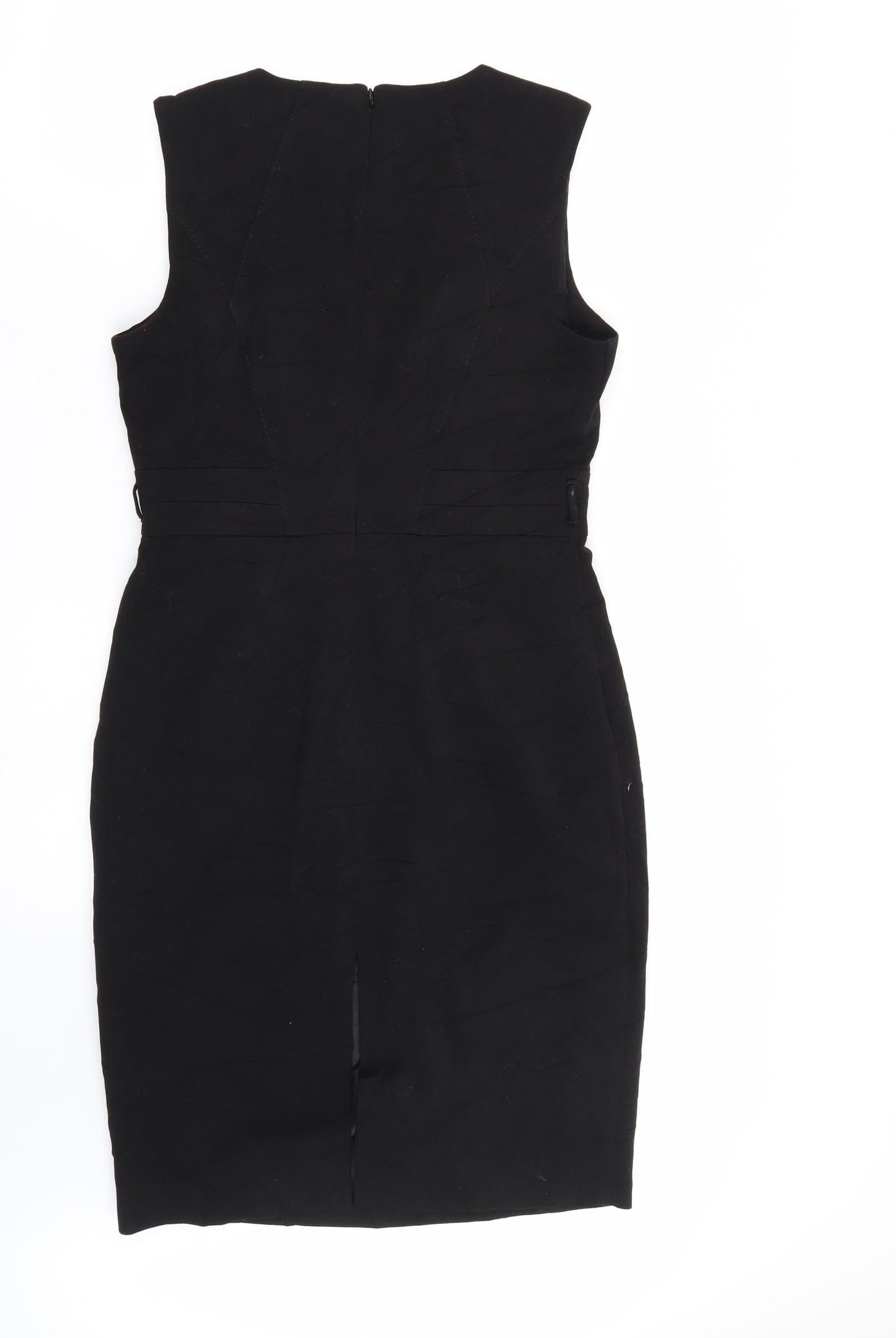 Debenhams Womens Black   A-Line  Size 10