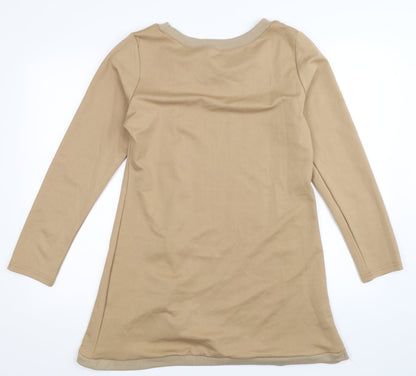 Womens Beige   Mini  Size M