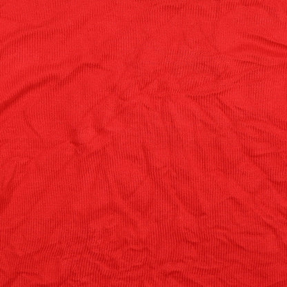 Brand and care label for Oasis women’s red knit jumper, size S, - o