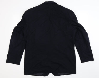 Back view of Next men’s blue jacket blazer, size 42