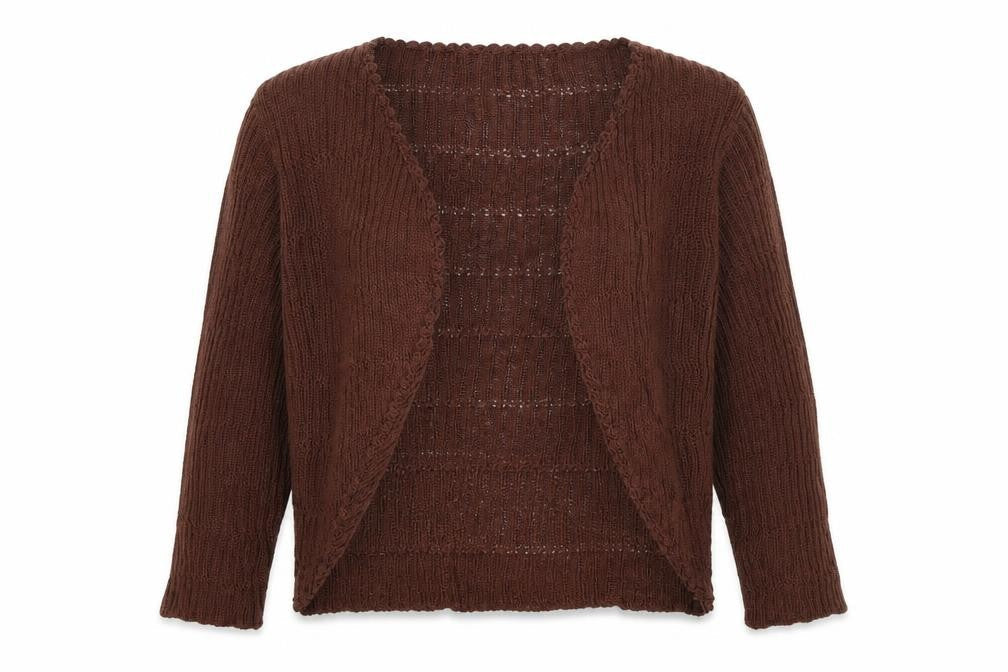 Tanna Womens Grey  Knit Cardigan Jumper Size L