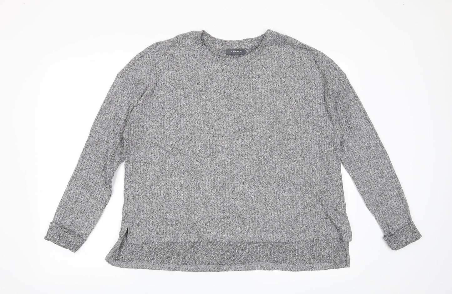 Primark Womens Grey   Pullover Jumper Size 12