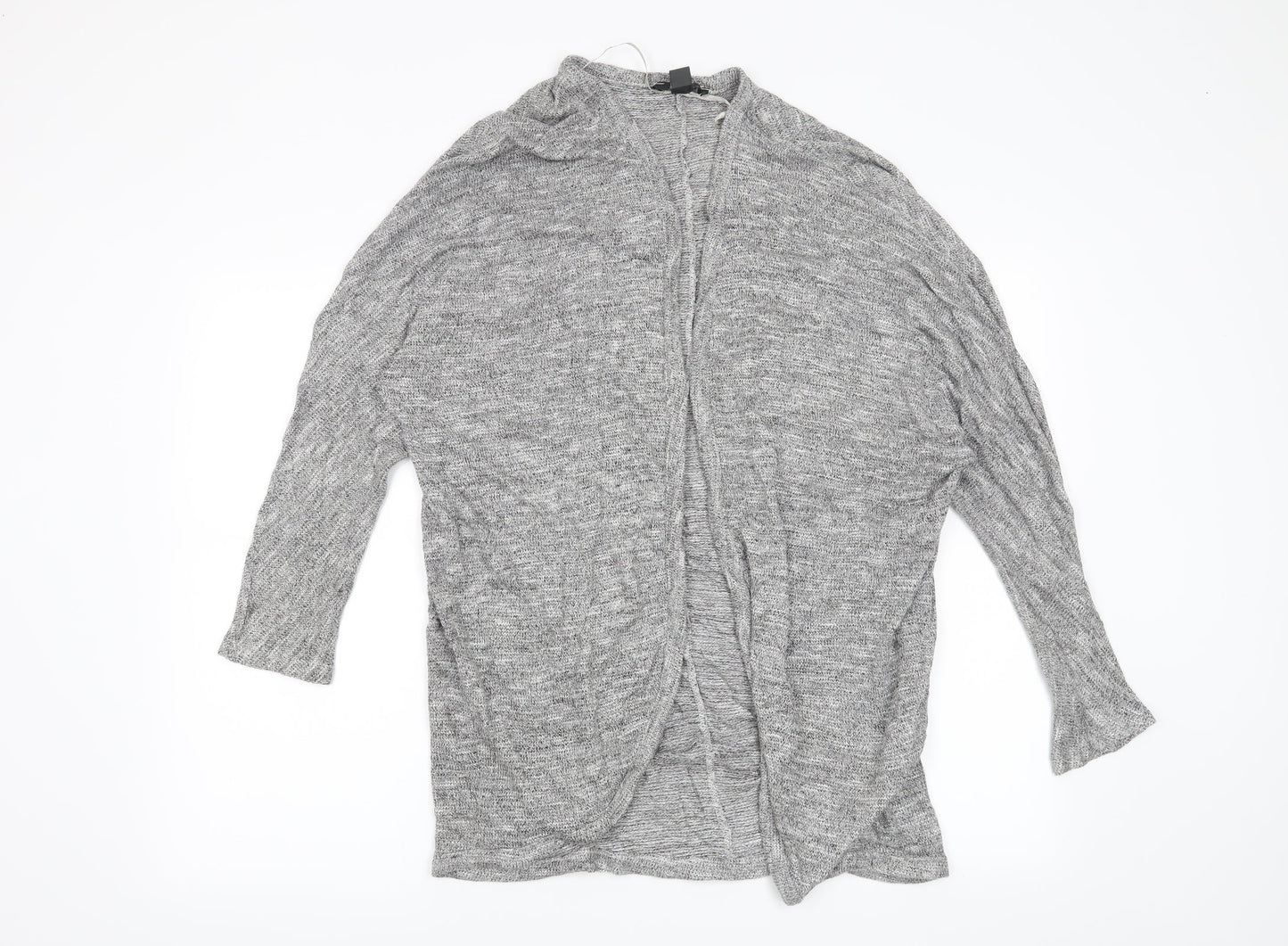 Primark Womens Grey   Cardigan Jumper Size 10