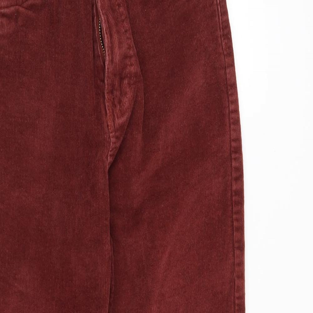 Pull & Bear Womens Red   Trousers  Size 26 in L25 in