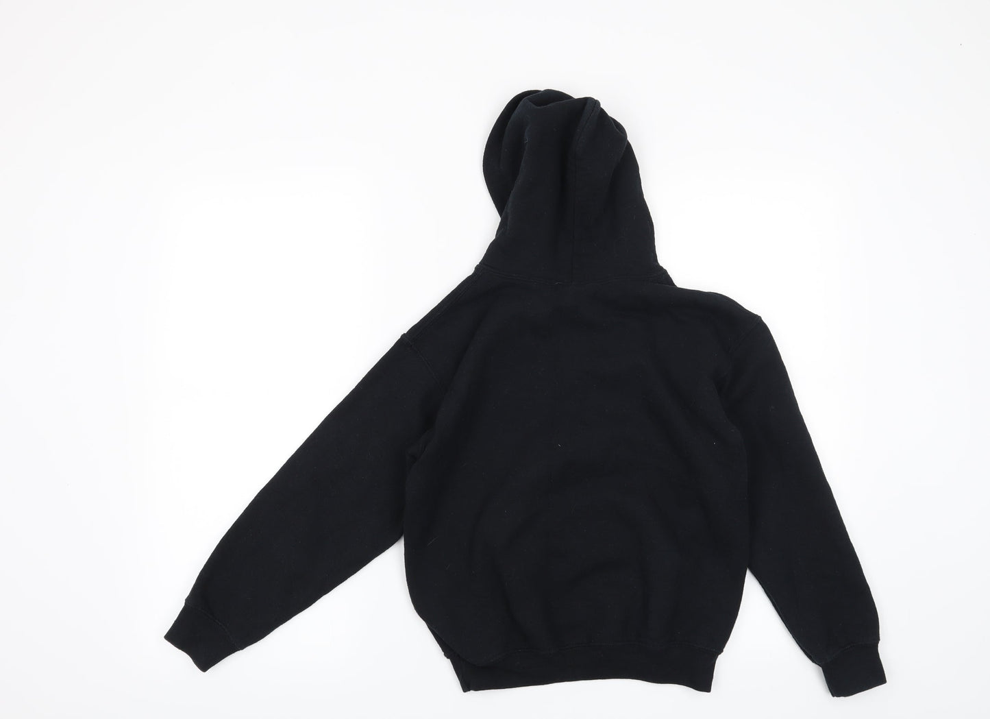 Gildan Boys Black   Pullover Hoodie Size M
