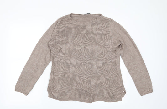 BHS Womens Brown   Pullover Jumper Size 14