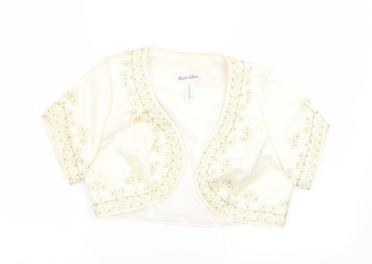 mark allan Womens Ivory   Cardigan Jumper Size 12