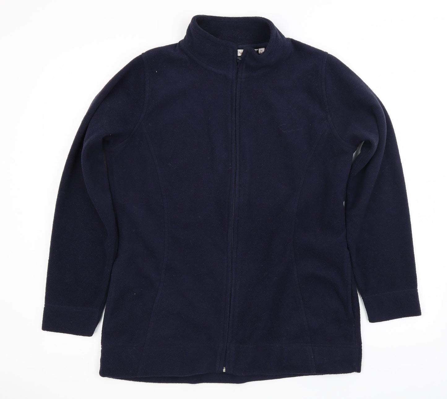 EWM Womens Blue   Full Zip Jumper Size M