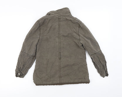 Back view of River Island girls’ grey jacket coat, size 10-11, years