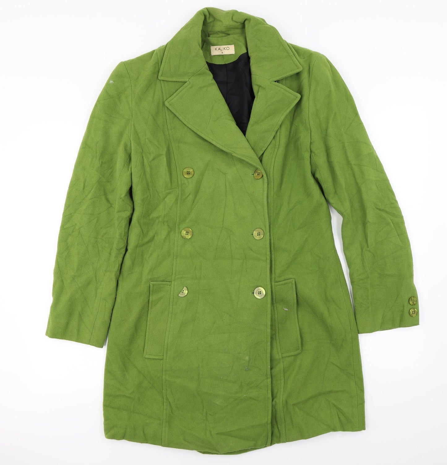 Kalico  Womens Green   Jacket Coat Size 8