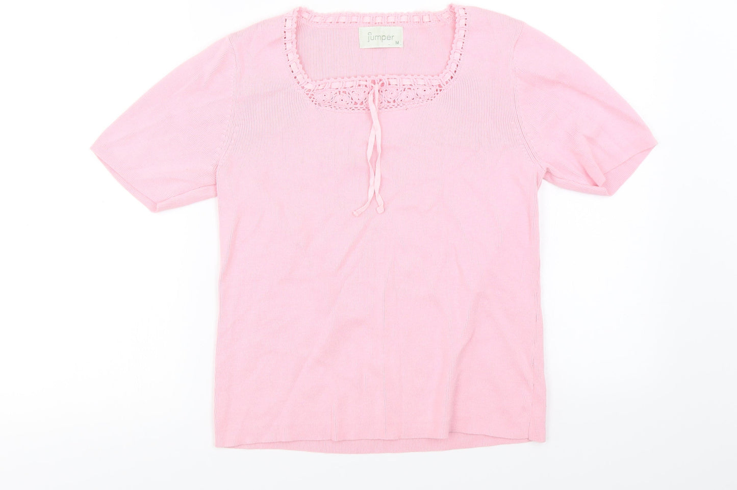 Jumper  Womens Pink   Pullover Jumper Size M