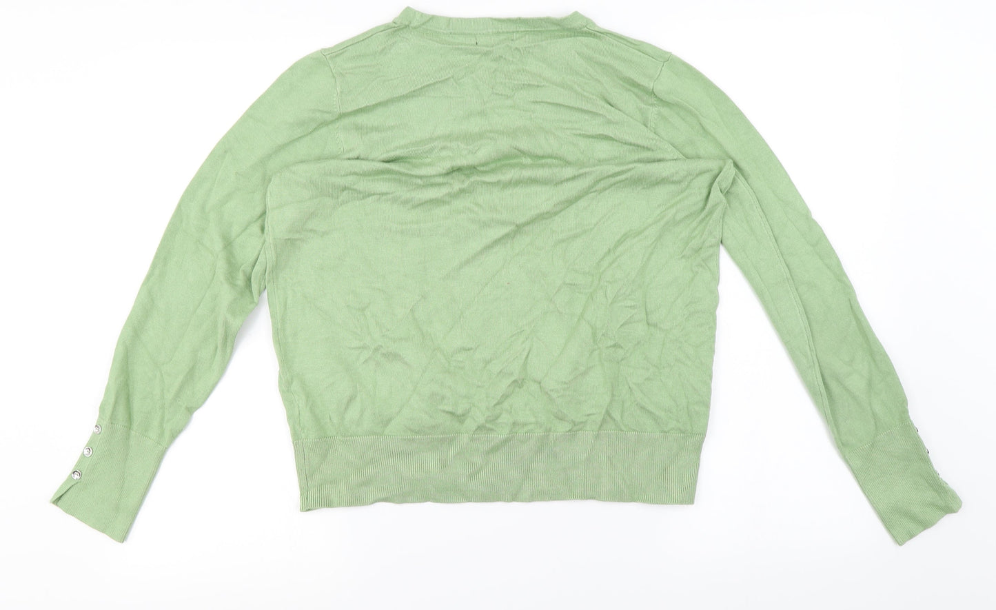 M&Co Womens Green   Pullover Jumper Size 14