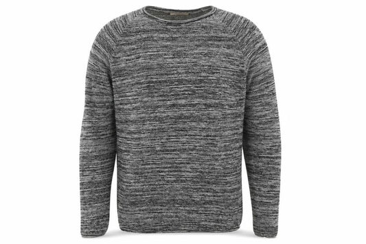 Front view of Cedarwood State men’s grey jumper, size M