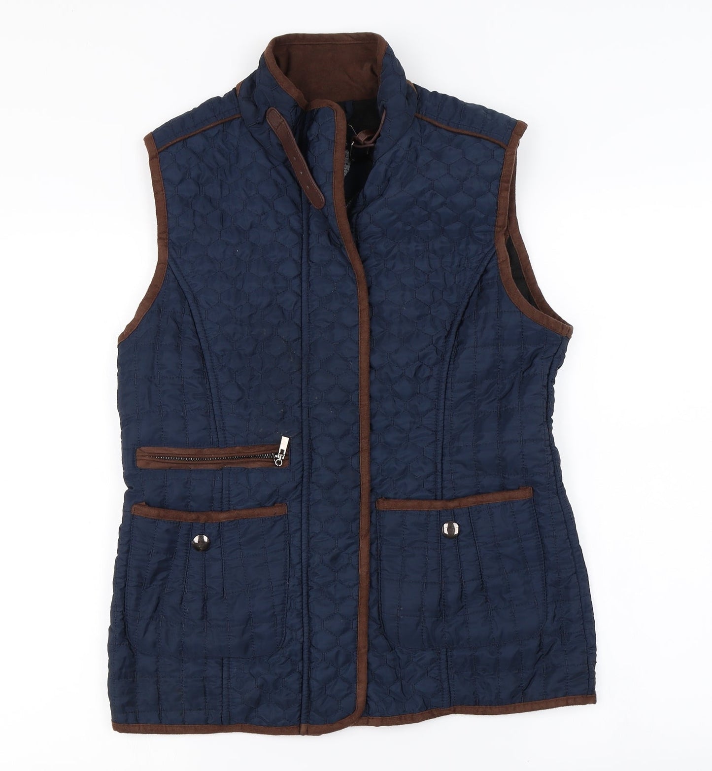 saloons Womens Blue   Jacket Coat Size S