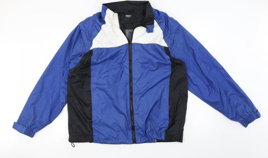 feroti sport Womens Blue   Jacket Coat Size XL