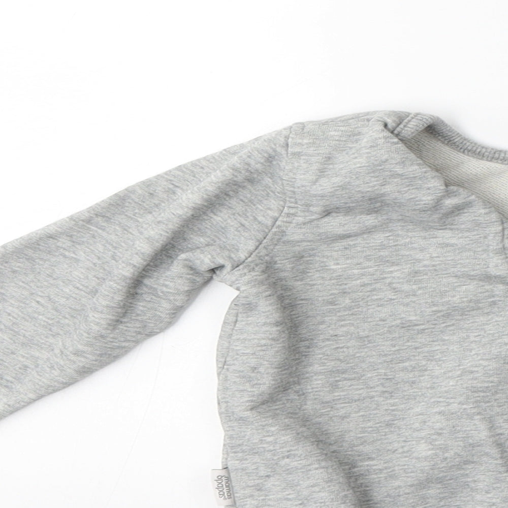 mamas & papas Boys Grey   Pullover Sweatshirt Size 2-3 Years