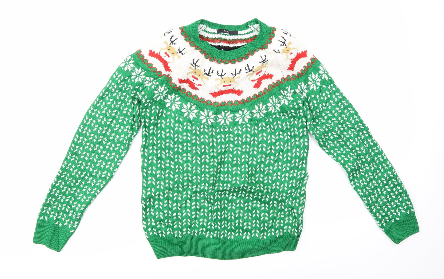 George Girls Multicoloured   Pullover Jumper Size 13-14 Years  - CHRISMTAS