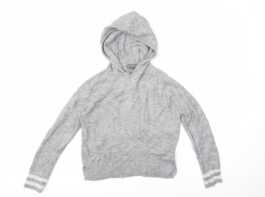 Primark Womens Grey   Pullover Hoodie Size 6