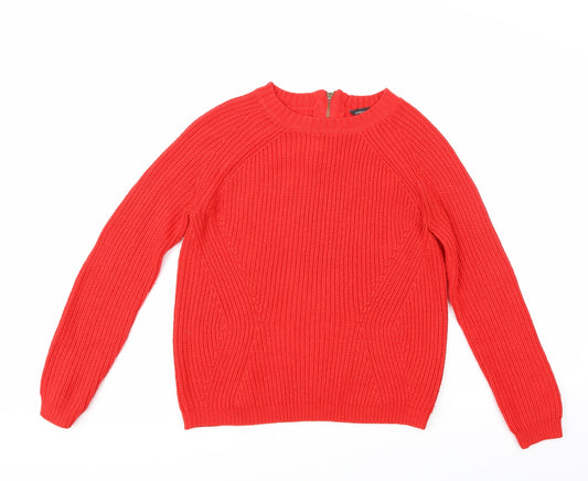 Dorothy Perkins Womens Red   Pullover Jumper Size 8