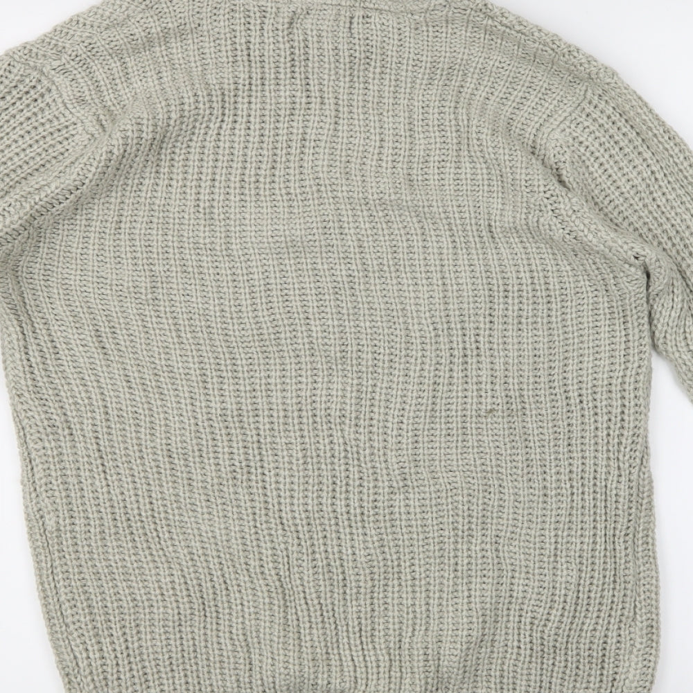 Brave Soul Mens Ivory   Pullover Jumper Size M