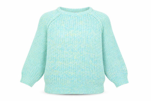 Front view of F&F women’s multicoloured jumper, size UK 8