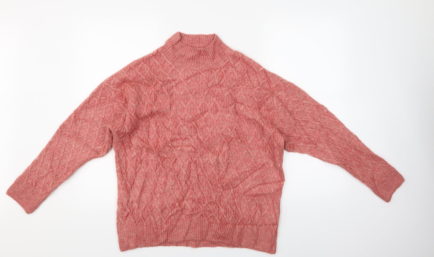 George Womens Pink   Pullover Jumper Size M