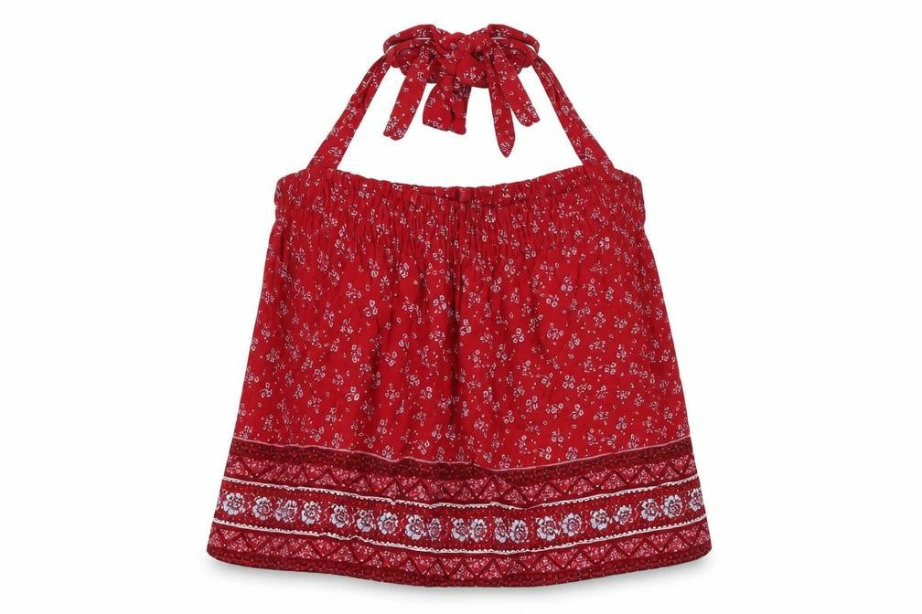 New Look Womens Red   Camisole Blouse Size 8