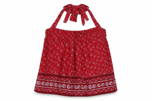 New Look Womens Red   Camisole Blouse Size 8