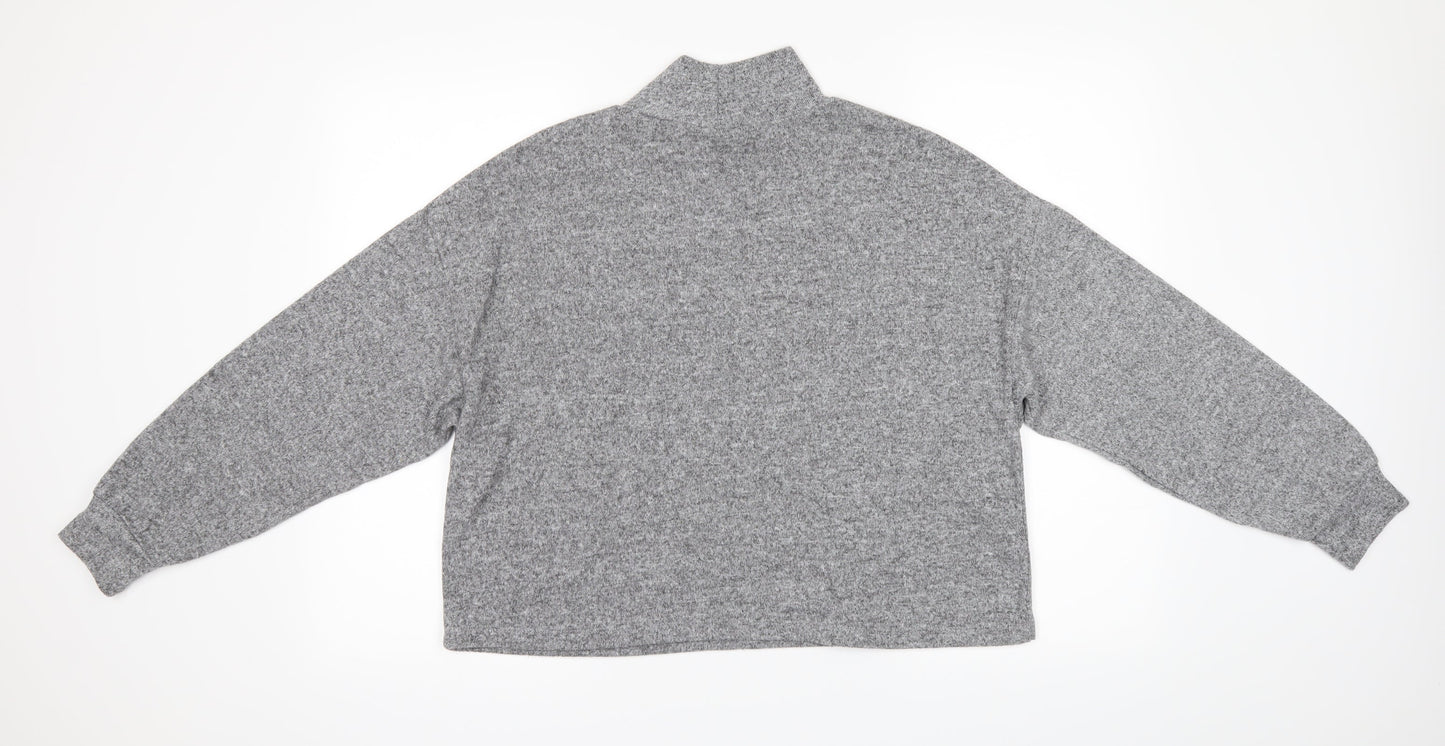 New Look Womens Grey   Pullover Jumper Size S