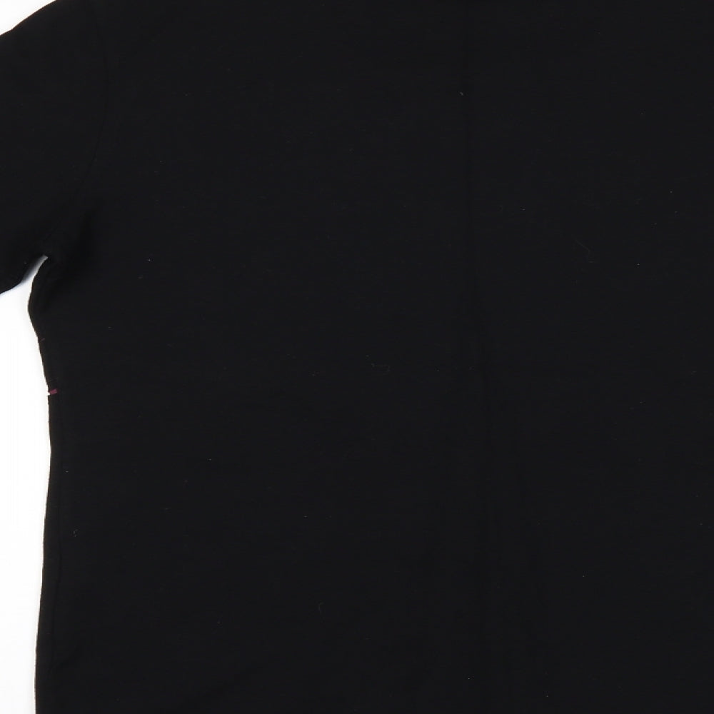 Entracte Womens Black   Basic Blouse Size 4