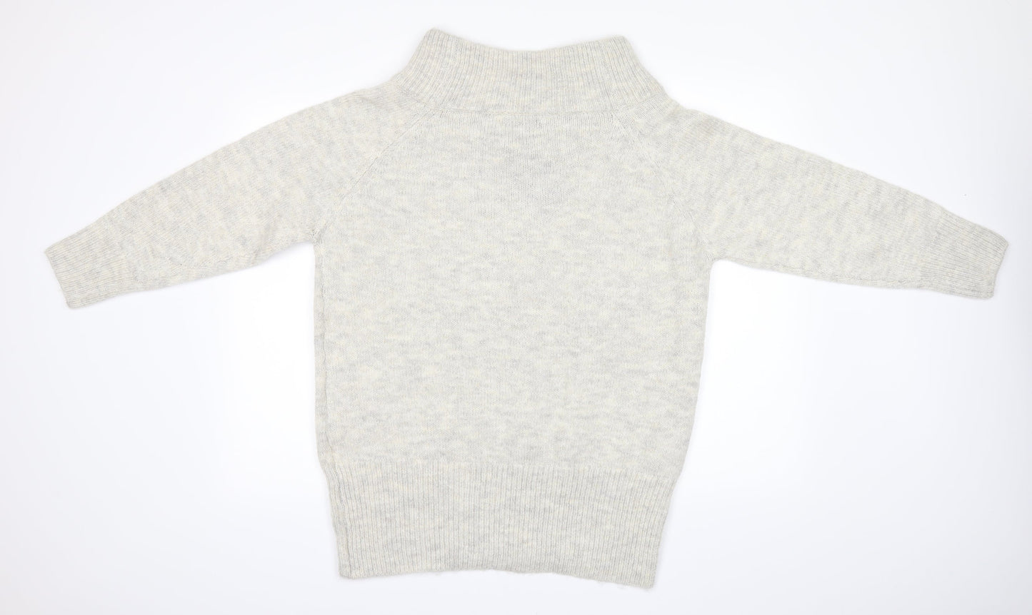 New Look Womens White   Pullover Jumper Size S