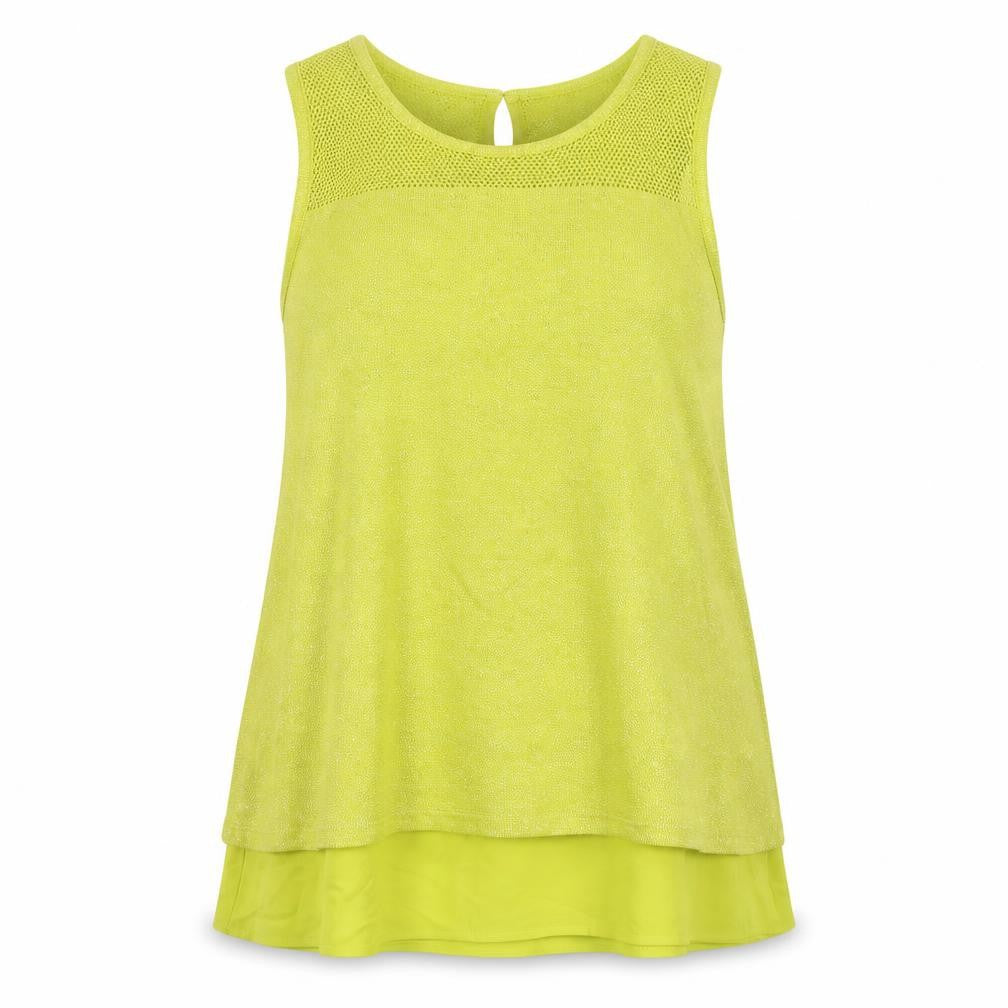 NEXT Womens Yellow   Basic Tank Size 8