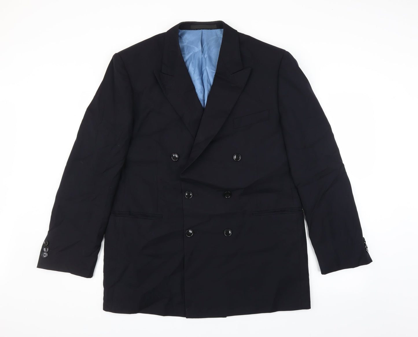 Marks and Spencer Mens Blue   Jacket Suit Jacket Size 42