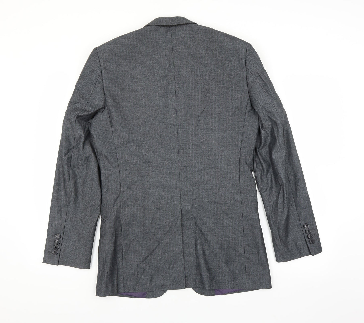 Butler & Webb Mens Grey   Jacket Suit Jacket Size 36