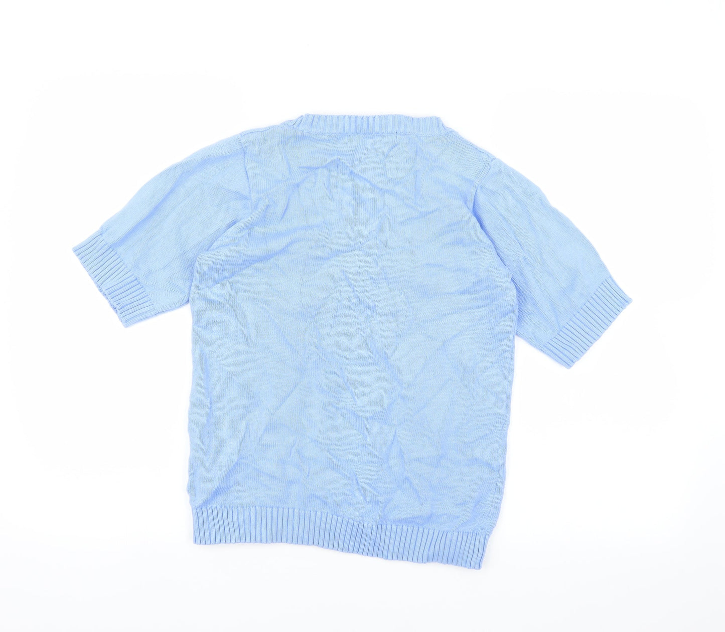isle Womens Blue   Pullover Jumper Size S