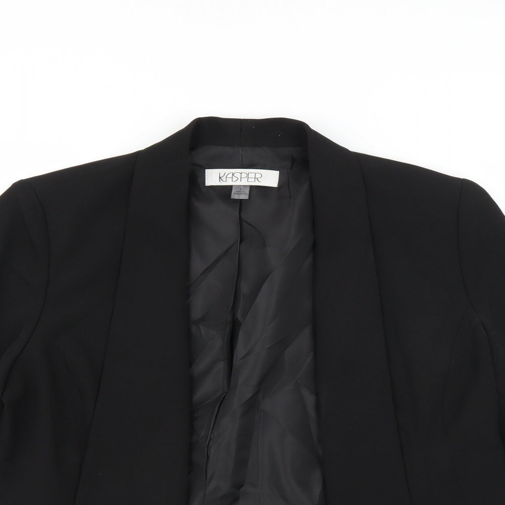 Kasper Womens Black   Jacket  Size 8