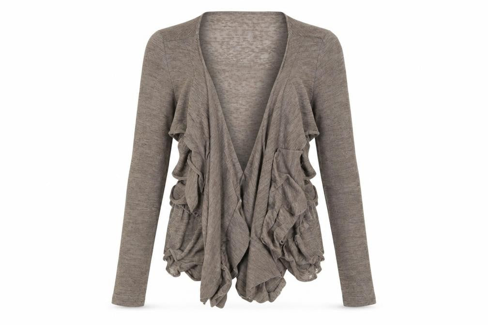 Miso Womens Brown   Cardigan Jumper Size 16