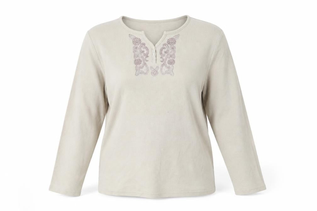 Bonmarché Womens Beige Pullover Jumper Size M