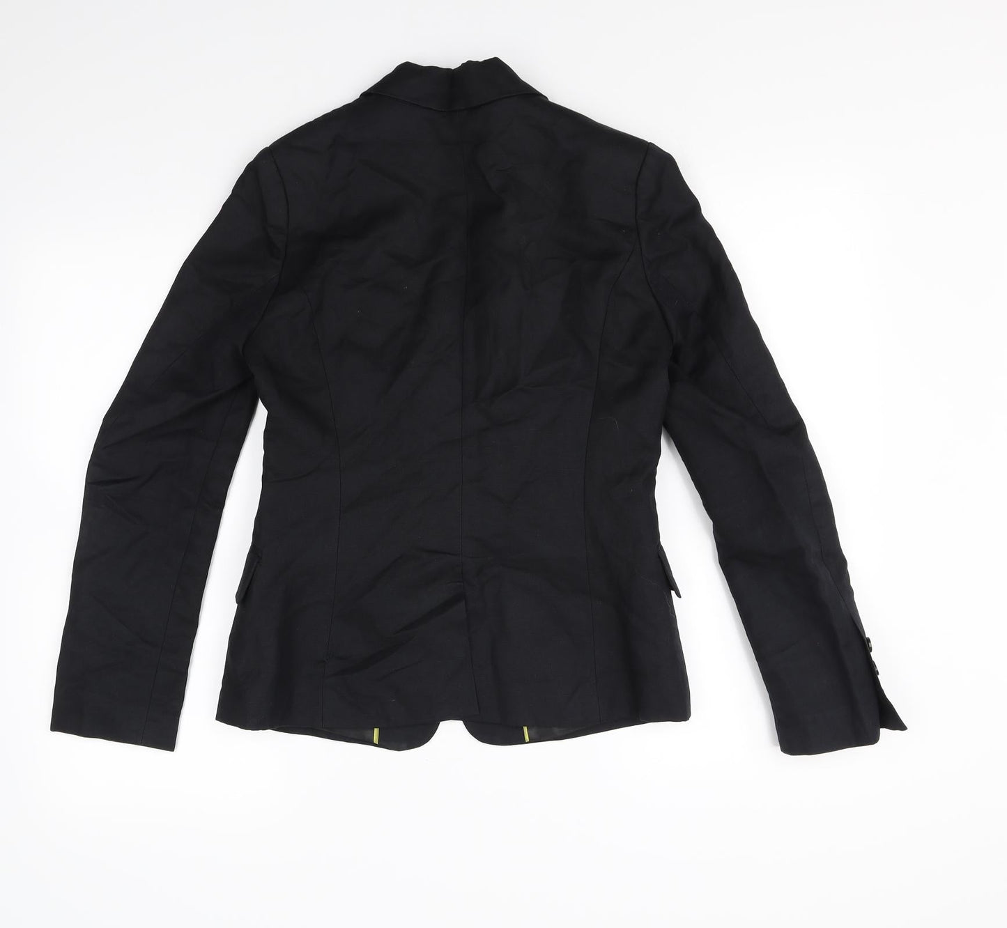 Preworn Womens Black   Jacket Blazer Size 6