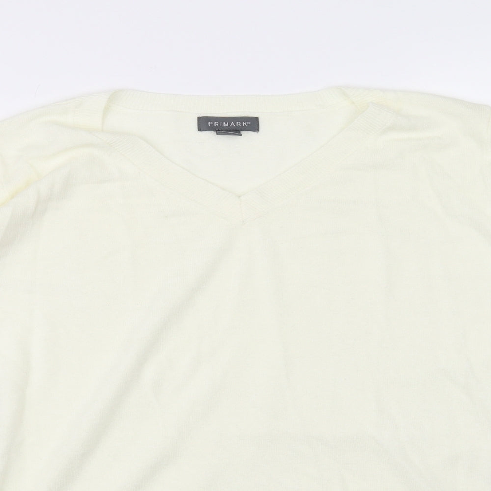 Primark Womens Ivory   Pullover Jumper Size M