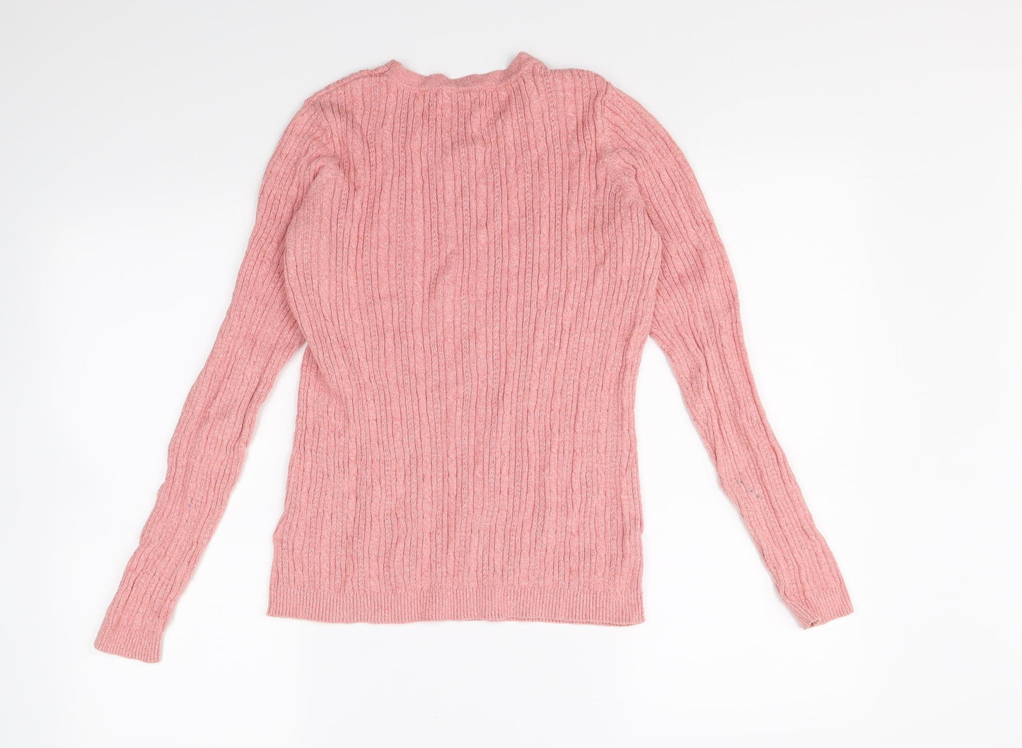 Croft & Barrow Womens Pink   Pullover Jumper Size S