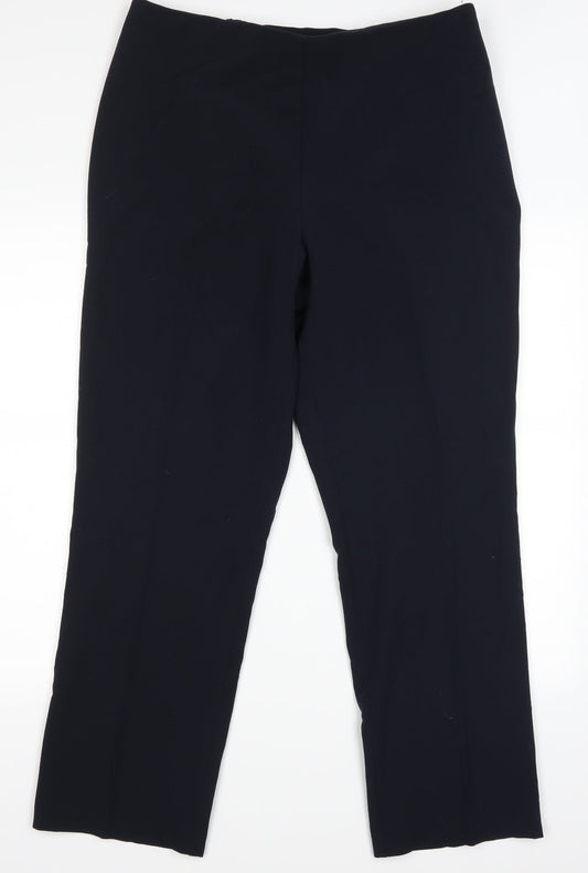 Marks and Spencer Womens Blue   Trousers  Size 16 L26 in